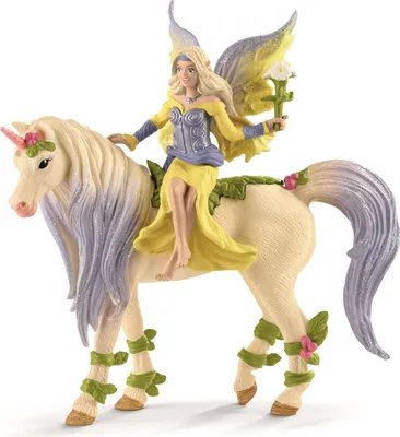 Produktbild von Schleich bayala Sera mit Blüten-Einhorn