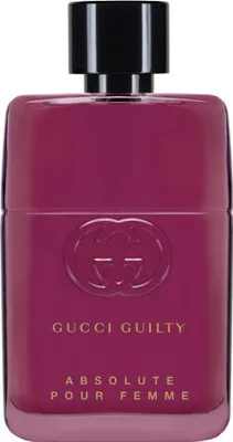 Zdjęcie produktu dla Gucci Guilty Absolute Pour Femme, Kobiety, 50 ml, Butelka jednorazowa, Spray, ALCOHOL DENAT. AQUA (WATER), PARFUM (FRAGRANCE,) ETHYLHEXYL METHOXYCINNAMATE, DIETHYLAMINO,...