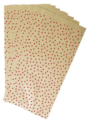 Obrázek produktu pro Clairefontaine 394106C Clairefontaine Papiertüten mit Blockboden "Herzen"