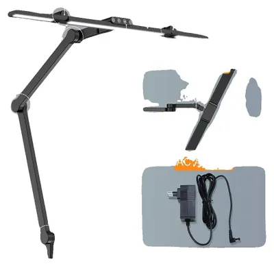 Obrázek produktu pro LED stolní lampa, nastavitelný jas, technologie ochrany zraku, stolní lampa