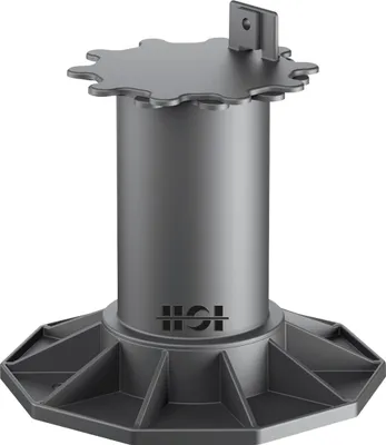Produktbild von HSI Terra Classic Stelzlager 13 - 19,8 cm verstellbar Kunststoff schwarz