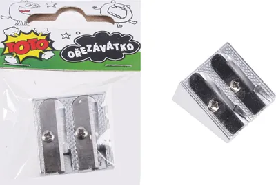 Obrázok produktu pre Kovové orezávátko na 2 ceruzky