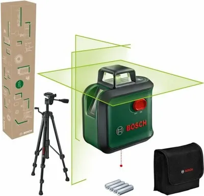 Immagine prodotto di Bosch Advanced Level 360 Set Bezugspegel 24 m 500-540 nm (< 10mW) (0603663BZ1)