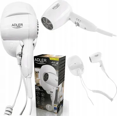 Produktbild von Adler AD 2252, AC, Weiß, Einfarbig, 1,6 m, 1600 W, 1600 W
