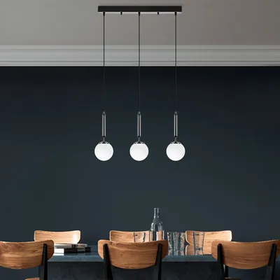Produktbild von Opviq, KING- KINGFLG, Schwarz, Kronleuchter, 62 x 15 x 134 cm, Metallkörper