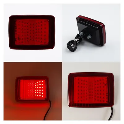 Obrázok produktu pre LED brzdové a obrysové svetlo s 70 LED diódami, 12–24 V, s 2 funkciami – brzdové svetlo a obrysové svetlo