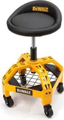 Produktbild von DeWalt DeWALT verstellbarer Werkstatthocker - 4 Beine - DXSTAH025 - Gelb