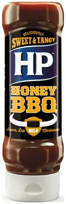 Verpackungsbild Heinz HP Barbecue Honey Sweet und Tangy würzig rauchige Sauce 400ml