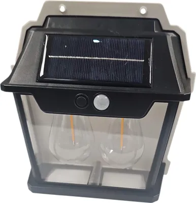 Obrázek produktu pro Solární interaktivní nástěnná lampa se 2 žárovkami