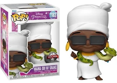 Produktbild von Funko Pop! Disney Princess - Mama Odi with Snake #1183