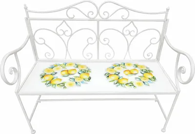 Produktbild von Gartenbank Menton Weiß