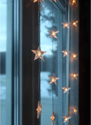 Produktbild von Star Trading Curtain, Leichte Dekorationskette, Transparent, Ambiente, IP20, Flexibel, Transparent