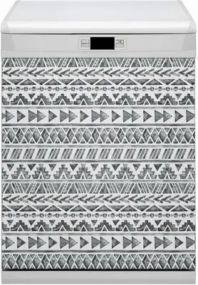 Produktbild von Abwaschbar 60x80 cm Geschirrspüle Magnetmatte Küche Dekorative  - Ethnisches Muster