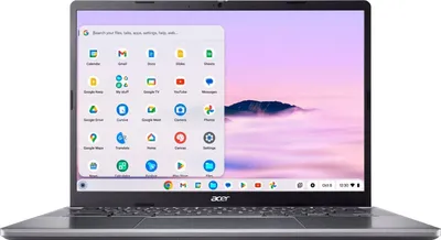 Immagine prodotto di Acer Chromebook Plus 514 14" 2024 FHD i3-N305 8 GB / 128 GB SSD ChromeOS CB514-4H-34EW QWERTZ grau 128 GB grau
