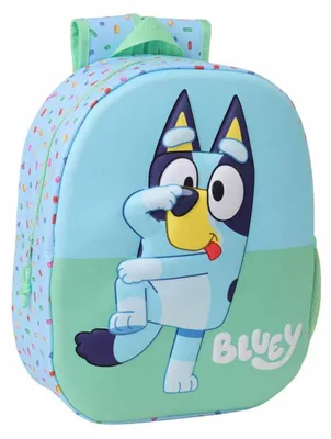 Produktbild von Safta Bluey 17l 32x43x14 Cm Rucksack Blau Kinder Blau One Size