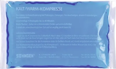 Produktbild von SÖHNGEN chladicí podložka 1012035 modrá 8,0 x 13,0 cm, 1 ks.