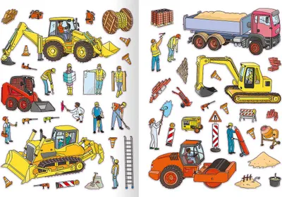 Obrázok produktu pre Erstes Stickern Baustelle
