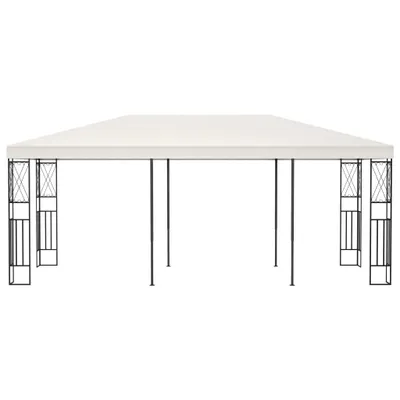 Image de vidaXL Pavillon 3×6 m Tissu Crème