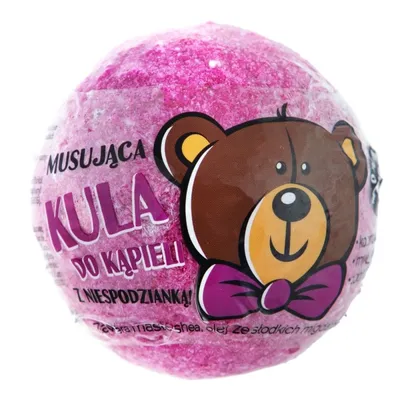 Immagine prodotto di LaQ Palla da bagno frizzante con sorpresa rosa, 120 g