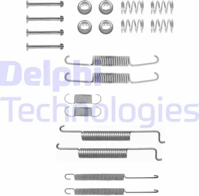 Produktbild von DELPHI Zubehörsatz Bremsbacken LY1033 Hinten für AUDI 80 (89, 89Q, 8A, B3)