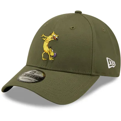 Zdjęcie produktu dla Czapka New Era z motywem Catdog w kolorze Olive Green, regulowana, jeden rozmiar