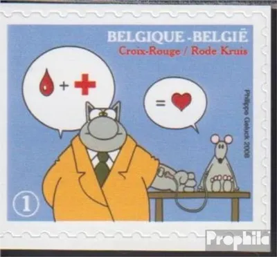 Produktbild von Briefmarken Belgien 2008 Mi 3795Dl (kompl.Ausg.) postfrisch Rotes Kreuz