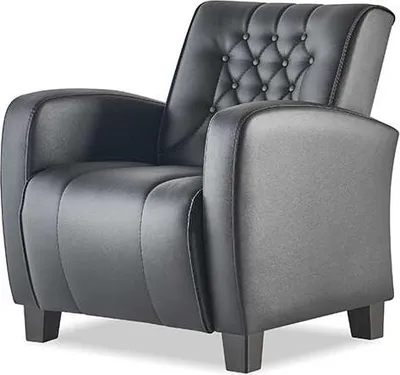 Immagine prodotto di Poltrona Chesterfield 1 posto Poltrona moderna in Finto cuoiolsanti 1 posto
