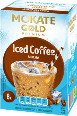 Obrázek produktu pro Mokate Gold ledová káva s příchutí moka 120 g