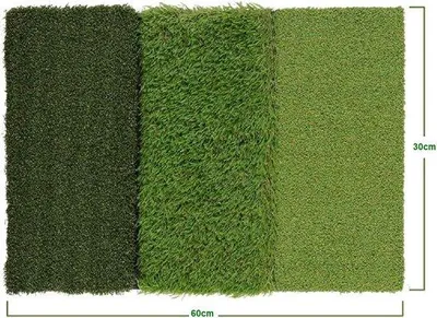 Obrázok produktu pre 3v1 golfová tréningová podložka 60 x 30 cm s roughom a fairwayom