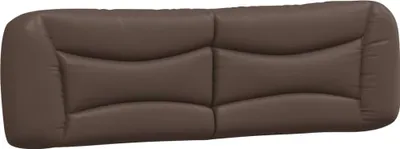 Produktbild von vidaXL Kopfteil-Kissen "Hvar" Braun 180 cm Kunstleder
