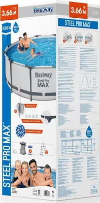 Immagine prodotto di Bazén Steel Pro Max 3,66 x 1 m - 56418
