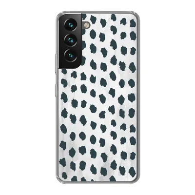 Produktbild von MuchoWow® Handyhülle Schutzhülle Hülle für Samsung Galaxy S22 Plus Polka dots - Schwarz - Marmor Silikon Softcase Handy Hülle - Schutzabdeckung