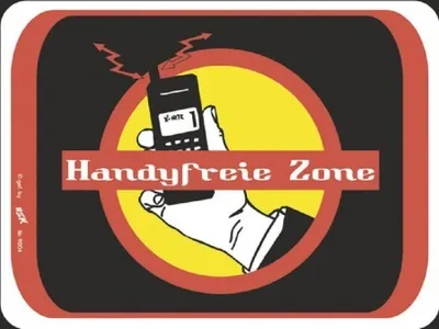 Produktbild von Hinweisschild - Handyfreie Zone - 309004 - Gr. 20 x 15 cm