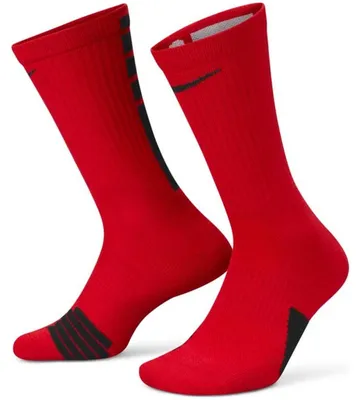 Produktbild von NIKE Herren Sportsocken - U NK ELITE CREW 132, Basketball, Training, Dämpfung Rot 38-42