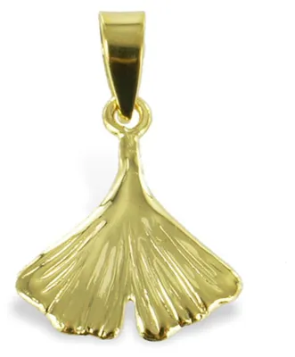 Produktbild von Ginkgoblatt Anhänger Gold 333 Ginkgo
