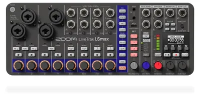 Produktbild von Zoom LiveTrak L6max 12-Channel Mixer & Recorder (EU)