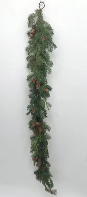 Productafbeelding van Gilde Girlande, Eleganto, Kunststoff, grün, VE 2 Höhe: 153.00 cm 57363