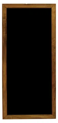 Produktbild von 2x Wand-Kreidetafel dunkelbraun 56x120cm