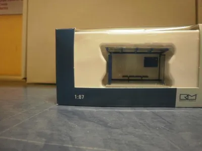 Produktbild von Rietze Bushaltestelle Buswartehäuschen blau 70321