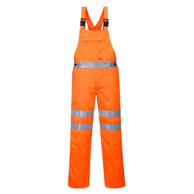 Produktbild von Portwest RT43 Warnschutz-Latzhose RIS Orange Gr. L