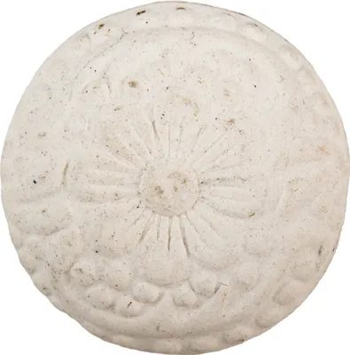 Produktbild von Clayre & Eef Türknauf Ø 4 cm Beige Keramik Rund Blume