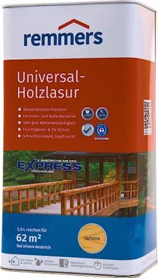 Produktbild von Remmers Universal-Holzlasur farblos 5L - 317105