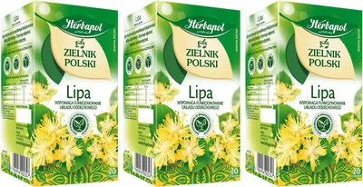 Produktbild von Herbapol Lindenblütentee 60 Teebeutel - Tee aus den Blüten der Linde Kräutertee