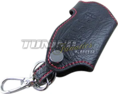 Produktbild von Schlüsseltasche Schlüsseletui Schlüssel Etui LEDER Rot 4-Tasten für Nis