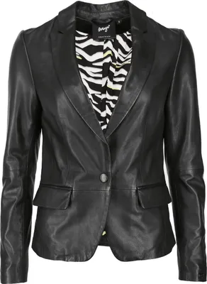 Produktbild von Maze Lederblazer 42020113 Damen black M