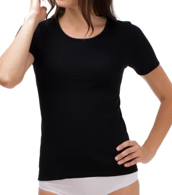 Produktbild von Shirt mit 1/4 Arm im 3er Pack aus Baumwolle von Schöller 51141-561 (Größe: 42 / Farbe: schwarz)