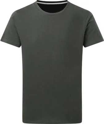 Produktbild von SG SGTee | Perfect Print Tagless Tee - Herren T-Shirt - Farbe: Charcoal - Größe: L