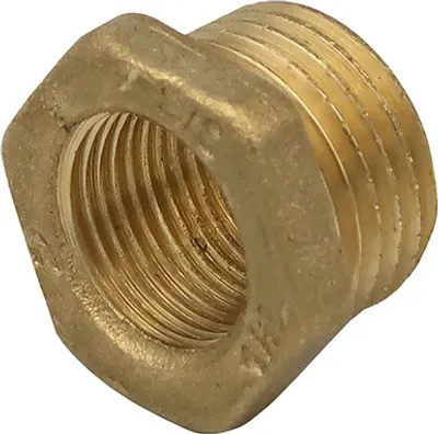 Produktbild von Messing Reduzierstück 3/8" IG auf 1/2" AG Reduzierung Redstück Gewinde Fitting