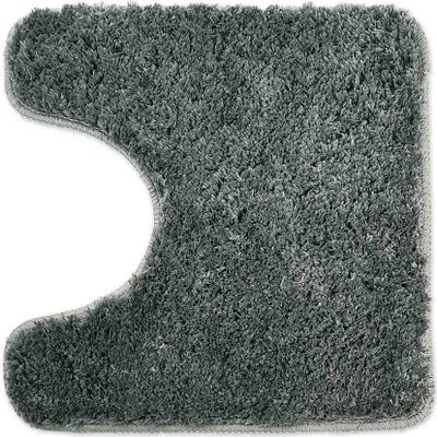 Image de Tapis de bain WohnDirect avec découpe WC Florence bleu foncé 45 x 45 cm AVEC découpe
