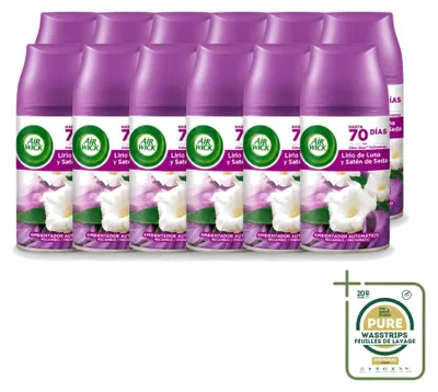 Produktbild von 12 x Air Wick Freshmatic Nachfüller - Mondlilie - 250 ml - Vorratspackung - 12 Stücke
